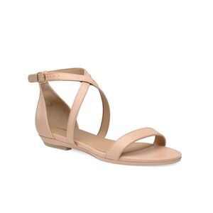 Size 8 Sand Leather Sandals Pashion Footwear